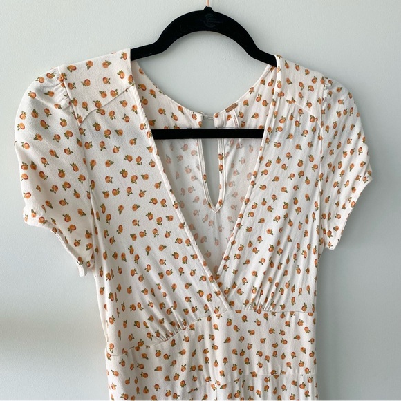 Free People Orange Print Jumpsuit - Picture 6 of 10